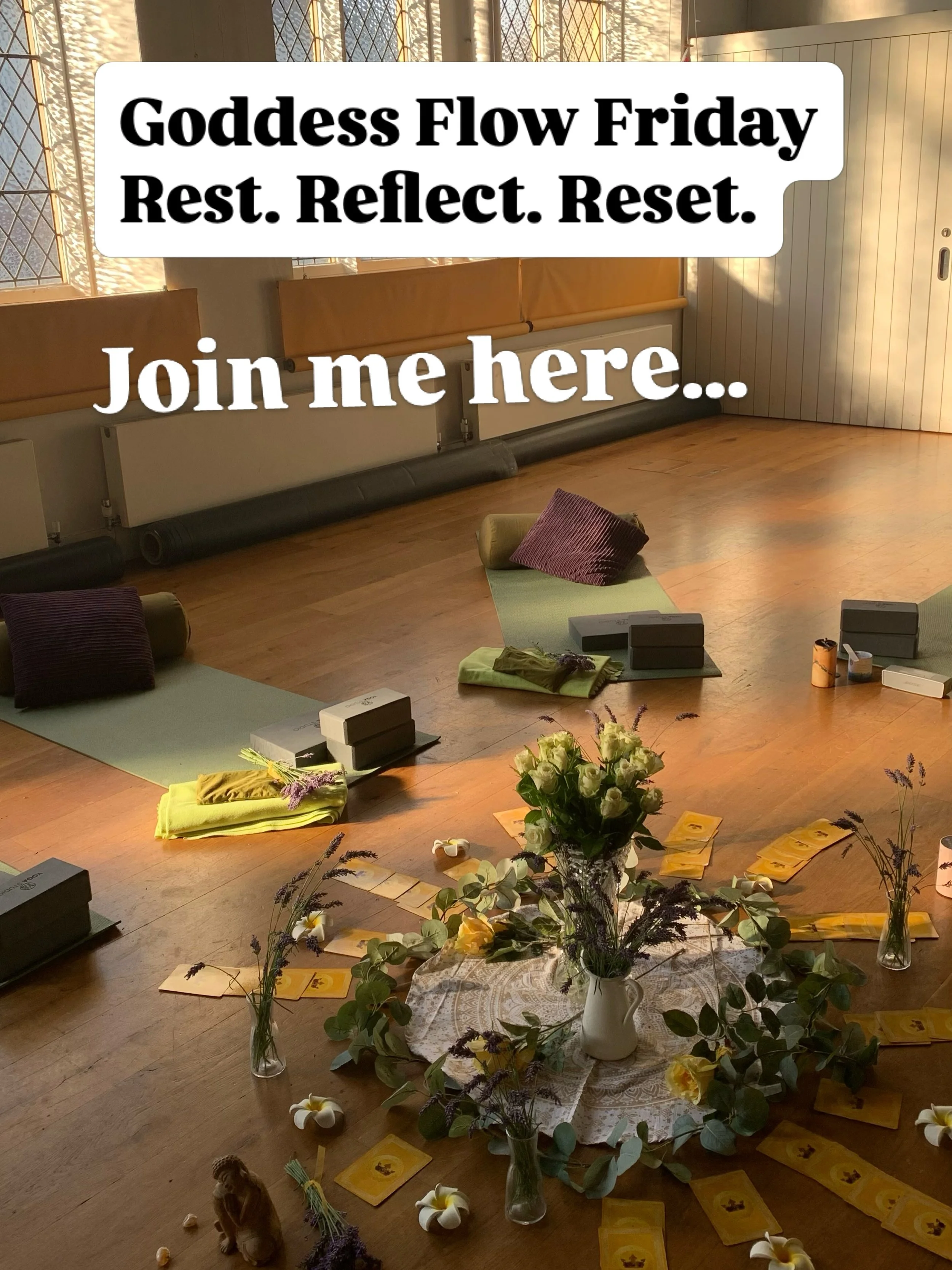 GODDESS FLOW FRIDAY 😌 7 AUG - BOOK NOW! 

We are now in Leo ♌️ season - the peak of summer! Its also Lammas (1 Aug) traditionally the beginning of harvest. The sun is warm, wheat is being cut on balmy evenings, fruits are being collected, the abunda