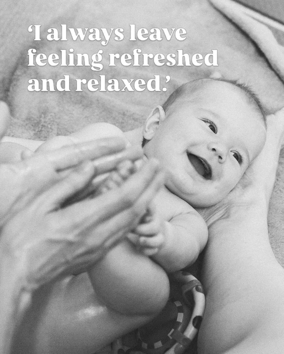 PARENT &amp; BABY COURSES 👶 Lovey review 💬 

&lsquo;Sally always creates a lovely class where I feel safe and spoilt, and babies are welcomed as they are. Whether it&rsquo;s being guided in gentle movement, a reassuring quote, calming music and a c