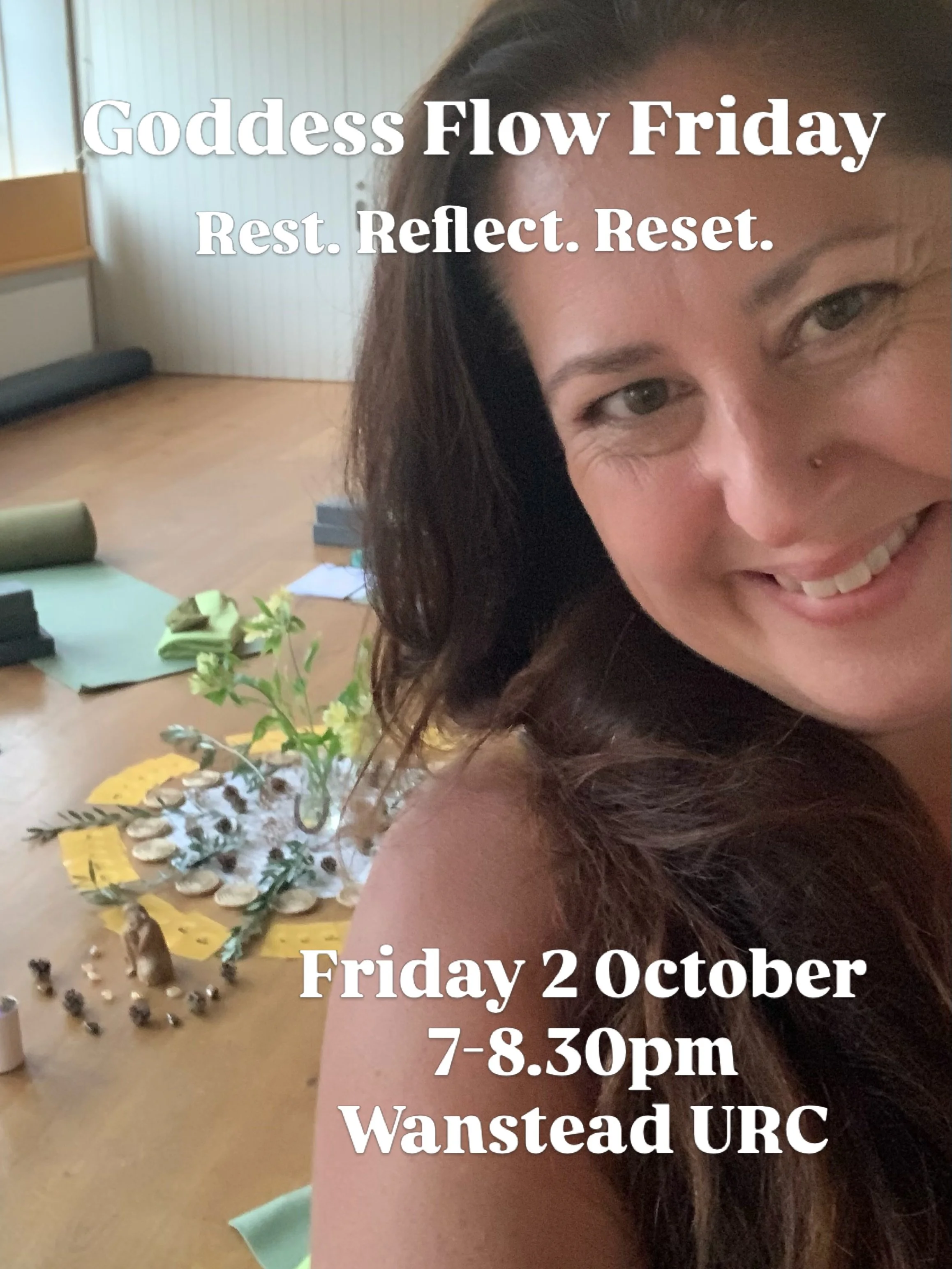 GODDESS FLOW FRIDAY 😌 START-OF-AUTUMN 🍂 FRIDAY 2 OCTOBER 🍂 BOOK NOW!

The beginning of autumn&hellip;

&hellip; it is time now, to let go of summer and turn towards the cooler months, embracing this change, (and other changes in our lives) softly 