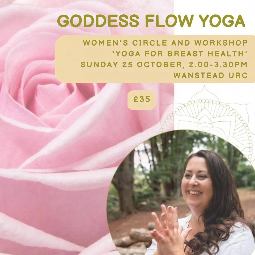 CHARITY YOGA WORKSHOP 🧘&zwj;♀️

An afternoon of nurturing, movement and self-care.

A gentle and and nourishing afternoon workshop about caring for yourself and connecting with your body. 🌸

The breasts, the heart and the lymphatic system are all c