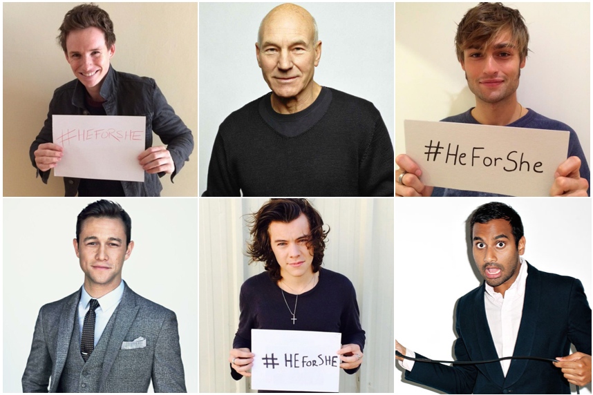 a few of many famous men who are self-proclaimed feminists