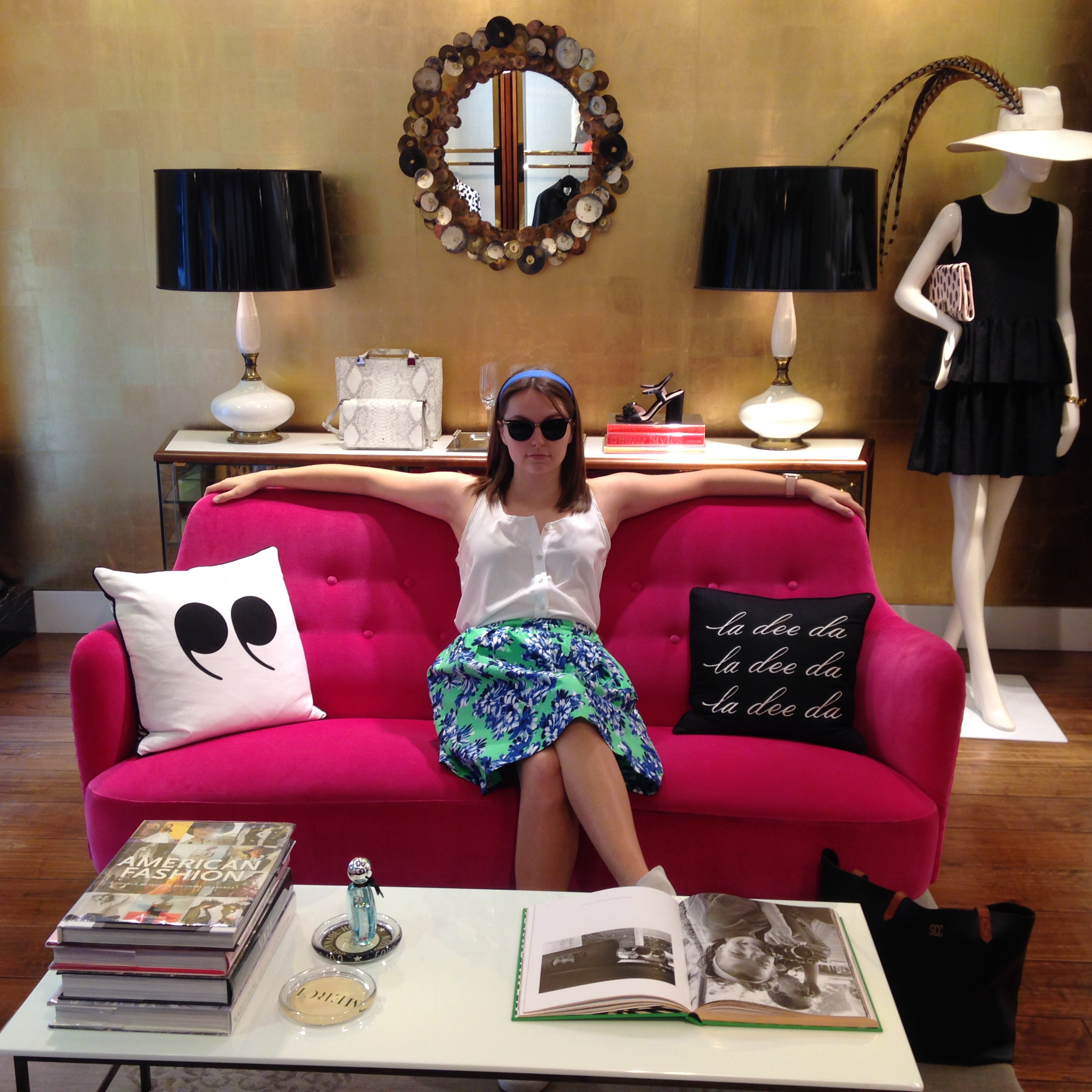 kate spade non-elevator couch