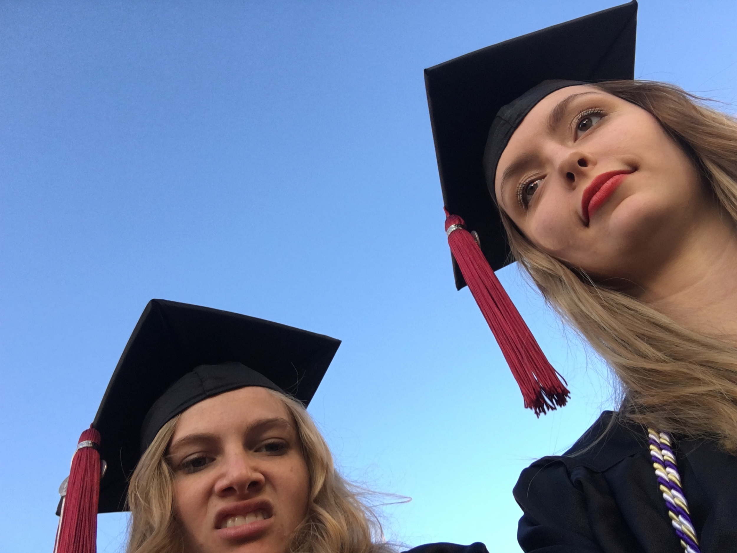Priorities: 1. GOT 2. Drink 3. Graduate 