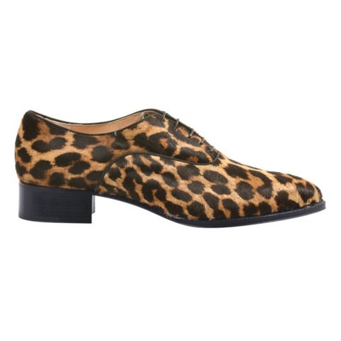 Christian Louboutin Zazou Leopar Desenli Ayakkabı $854 matchesfashion.com