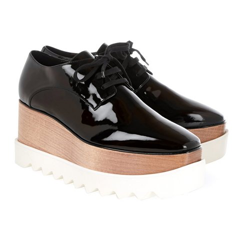Stella McCartney Rugan Platform Broque Ayakkabı $1100 net-a-porter.com
