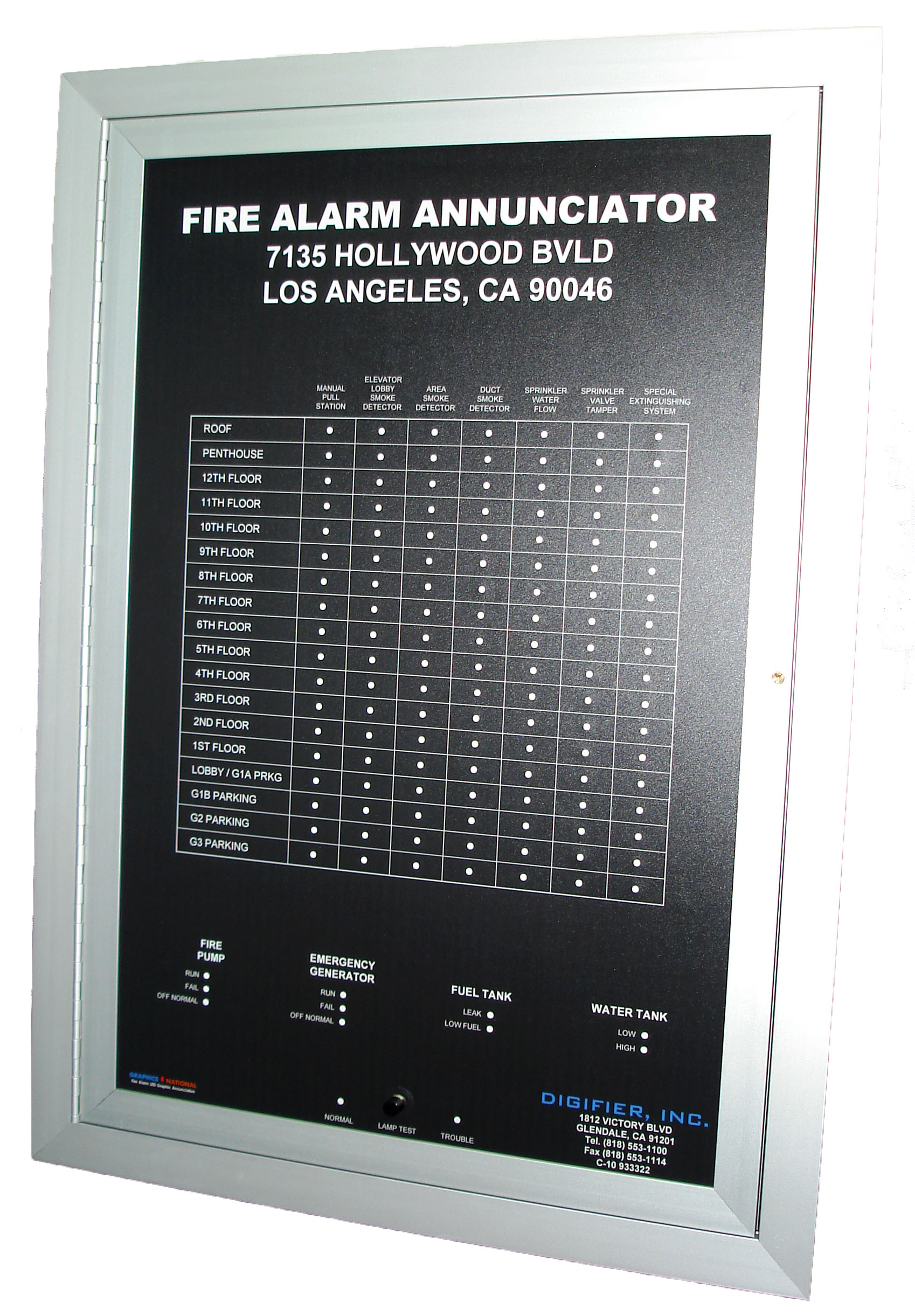 Fire Alarm Graphic Annunciator