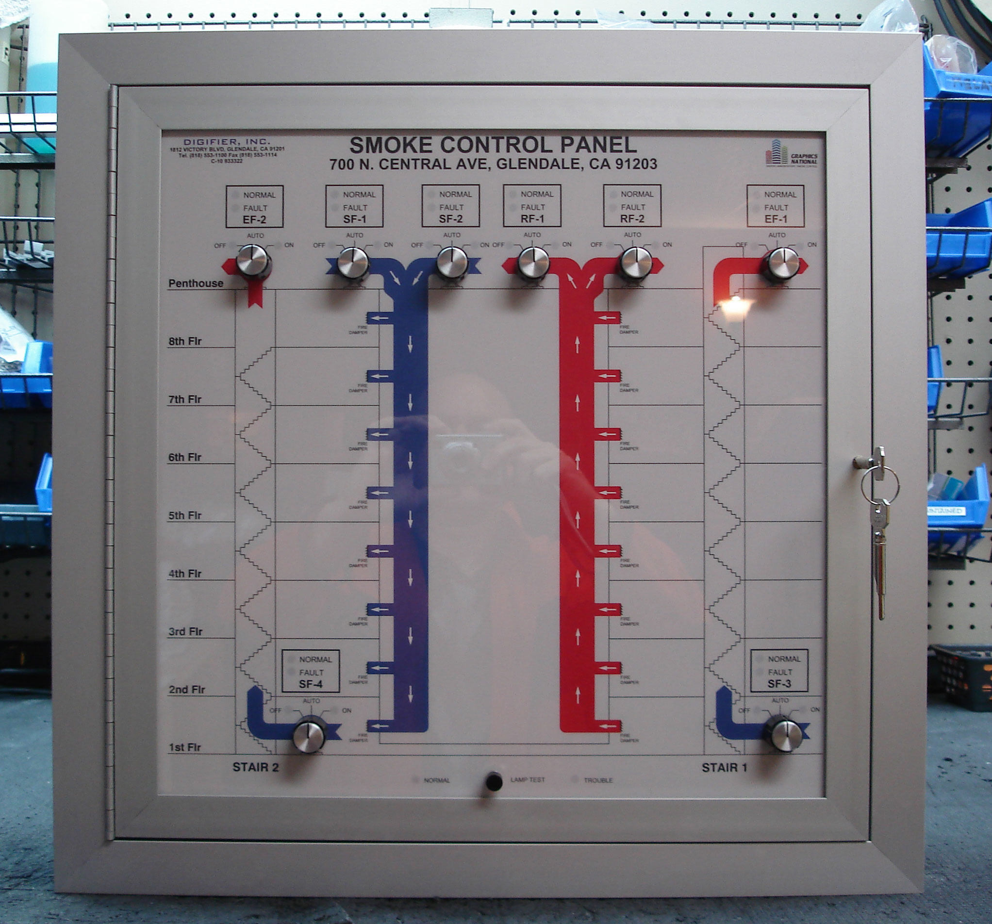 UUKL Smoke Control Panel