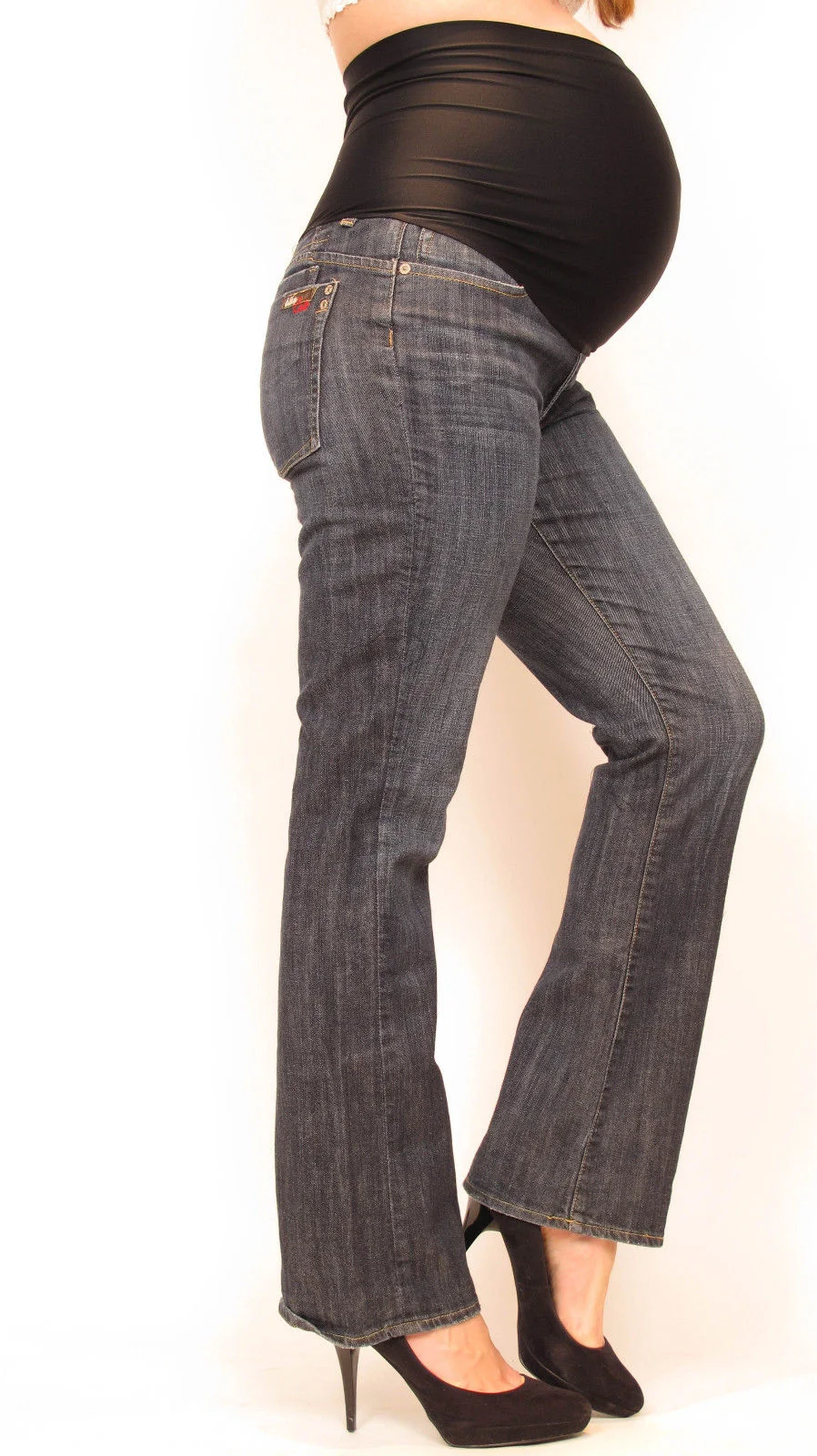 Maternity Boot Leg Jeans