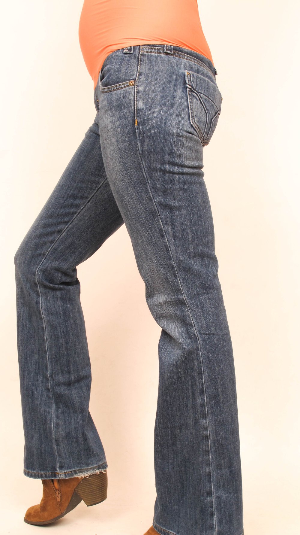 Miss 60 Flare Maternity Jeans 30 X 32 She Wolf