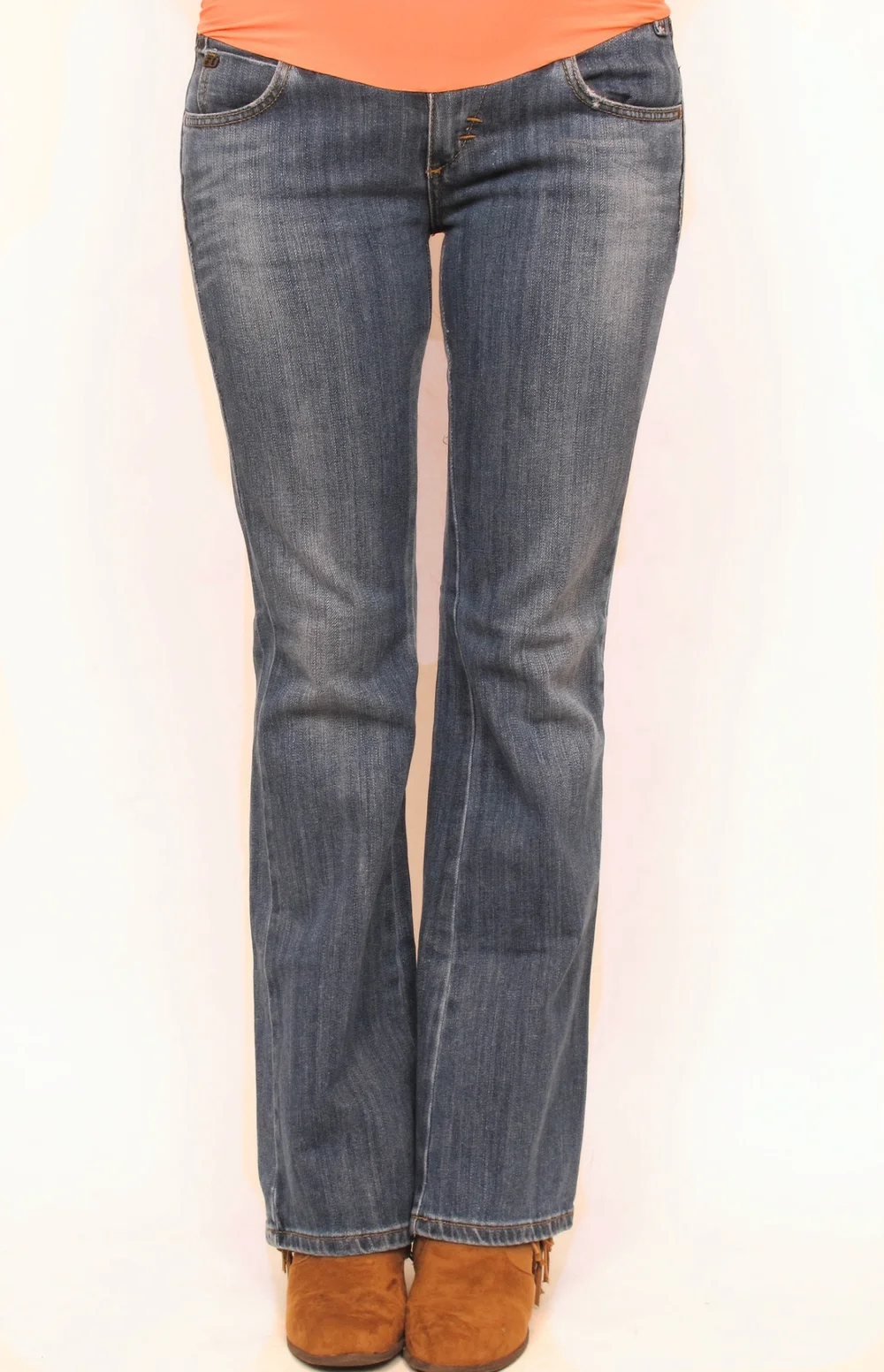 Miss 60 Flare Maternity Jeans 30 X 32 She Wolf