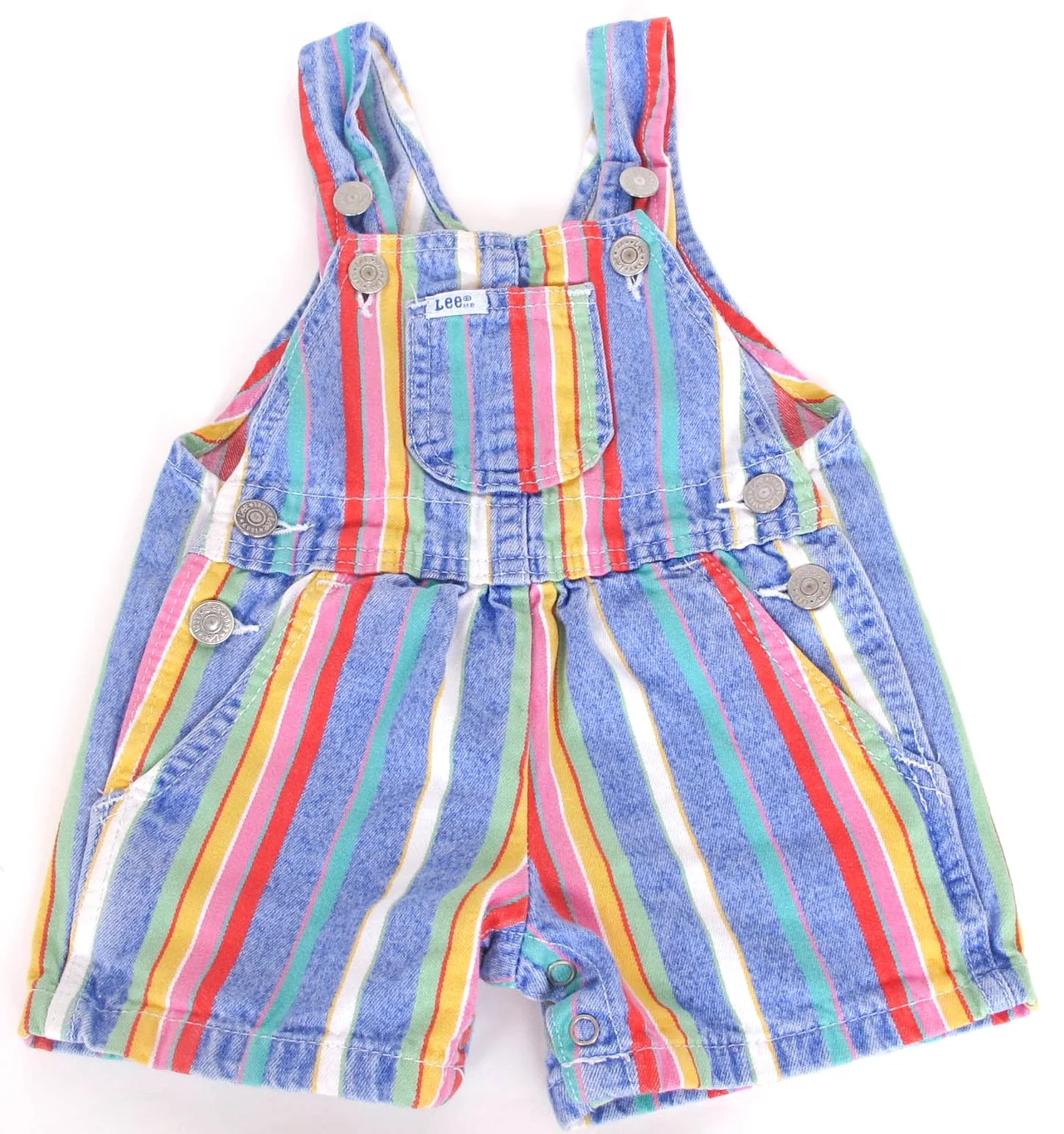 colored overall shorts