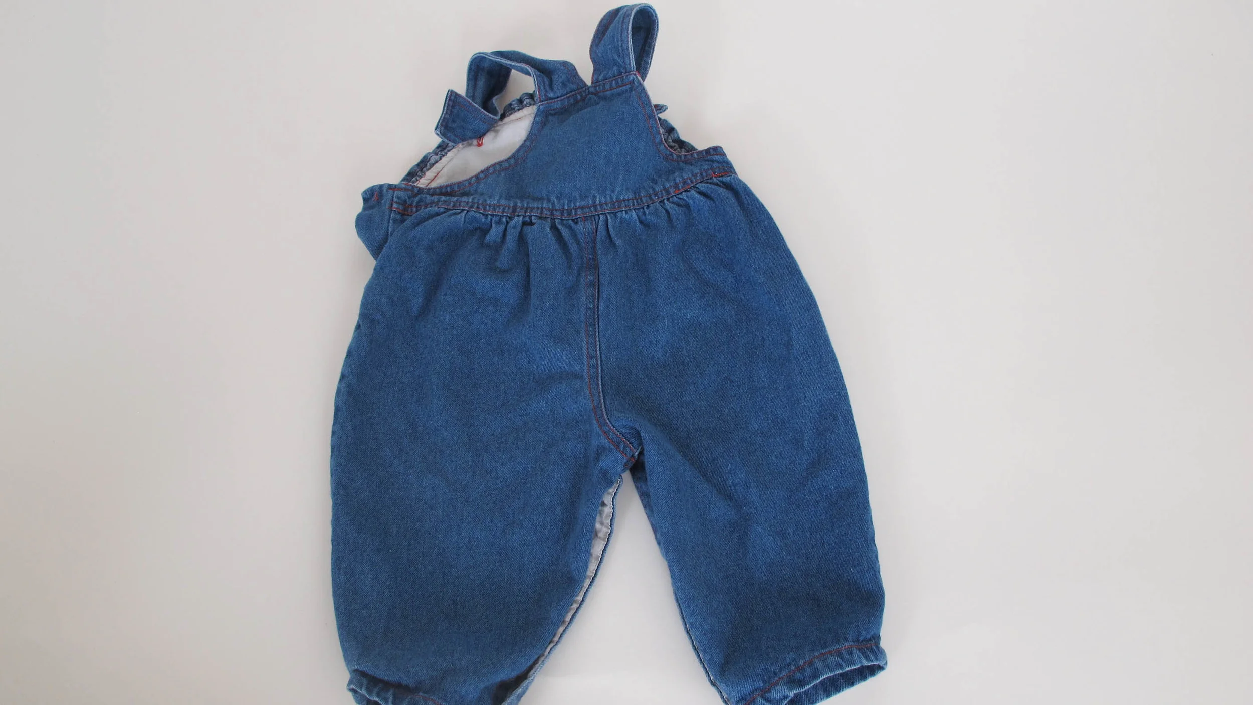 girls denim jumper