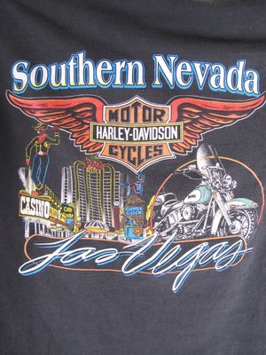 Vtg Harley Davidson Las Vegas Strip Tee — She & Wolf