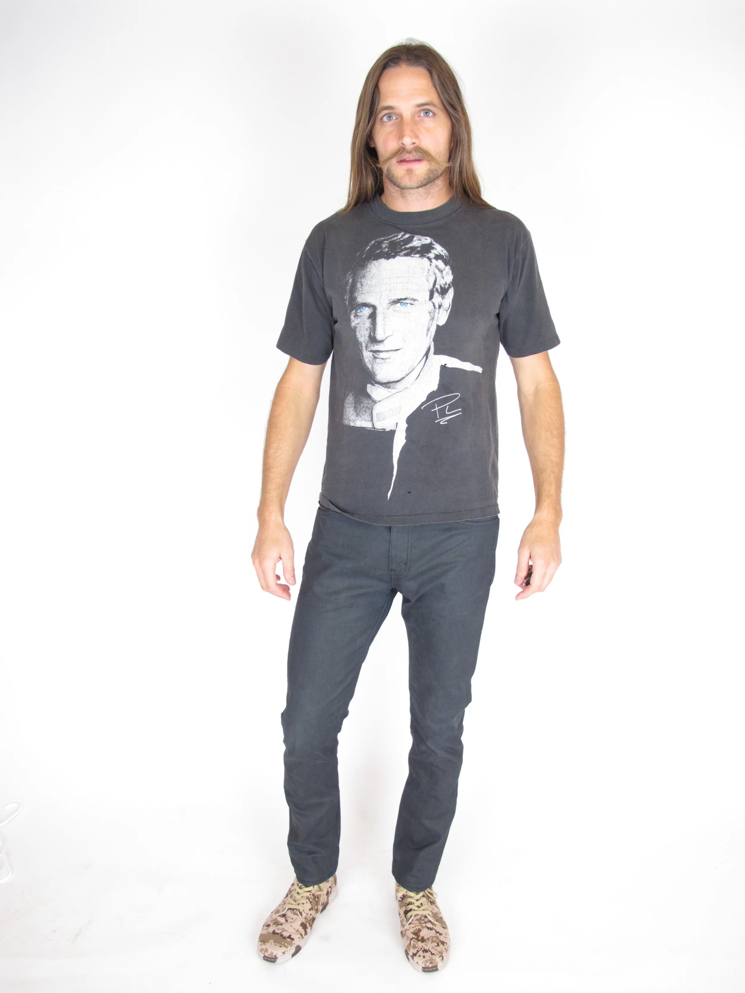 Vtg 1993 Paul Newman Thin Fit T Shirt 