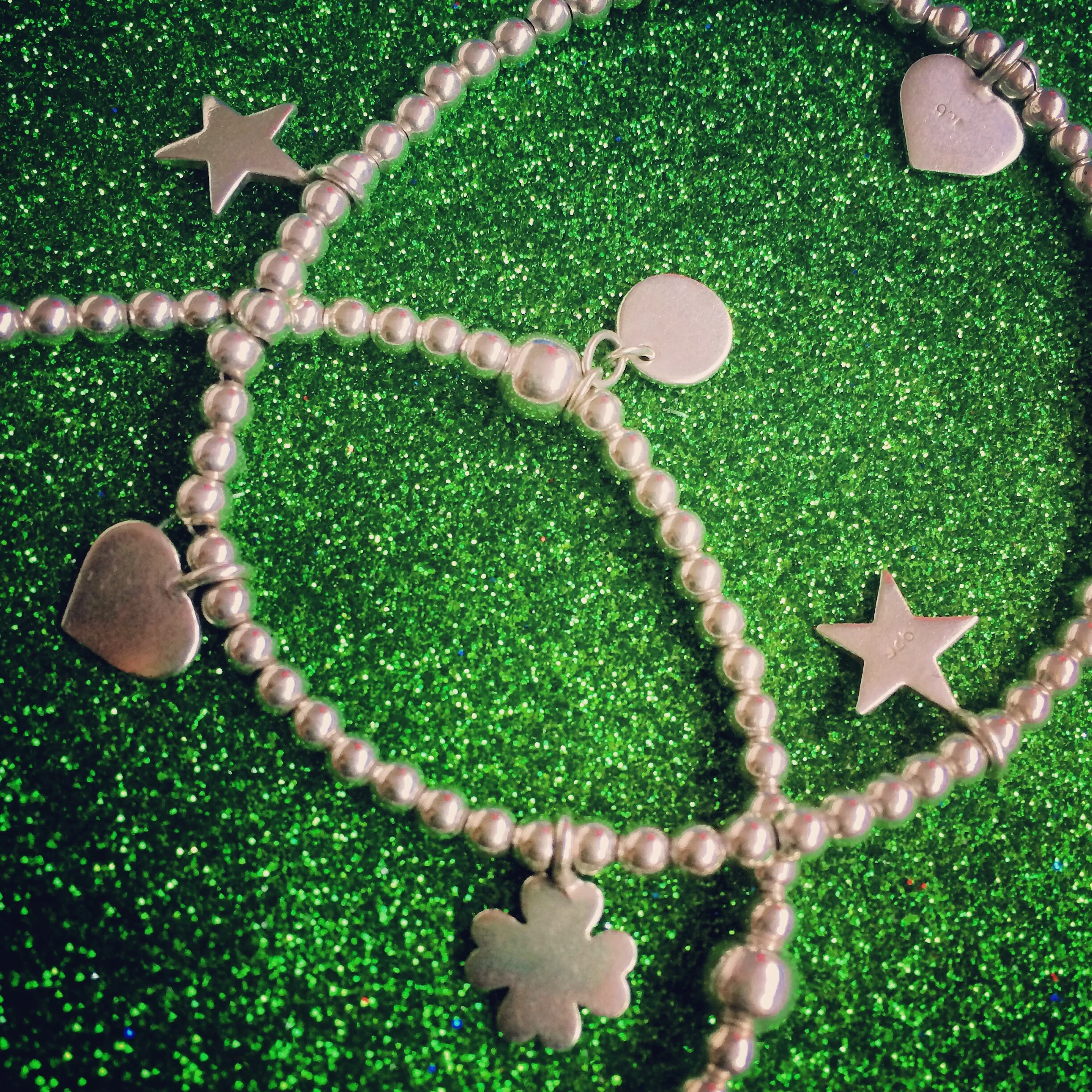 925 Sterling Silver Lucky Charm Bracelets