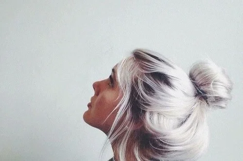 Messy bun is all for Sunday fun.