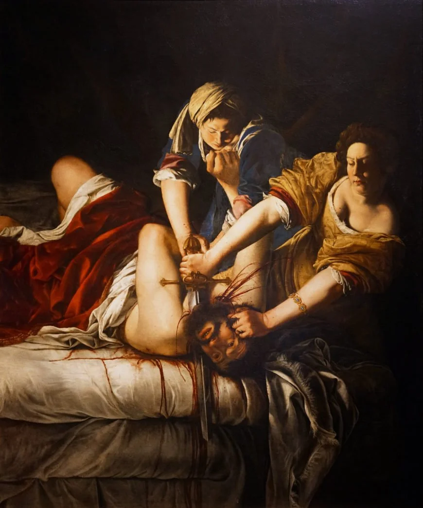 Artemisia Gentileschi - Judith Slaying Holofernes (c. 1612–1620)