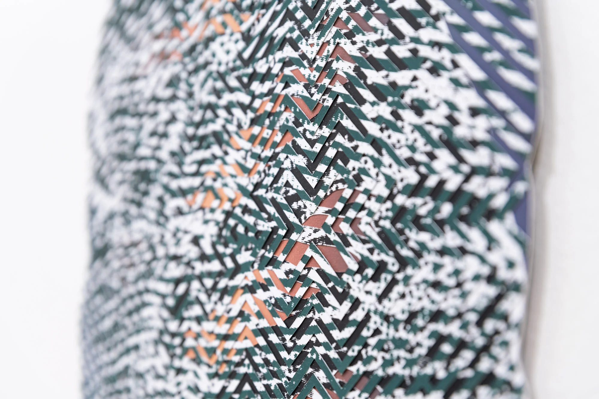  detail of  Camouflaged for Day Tripping  