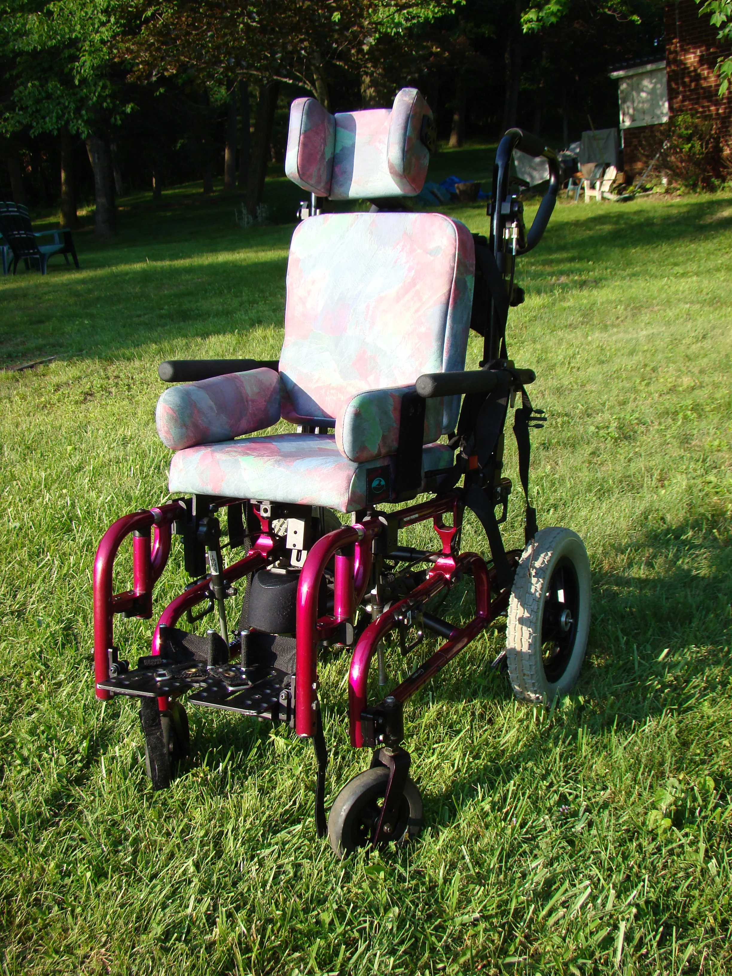 Hannah's wheelchair; now since donated...