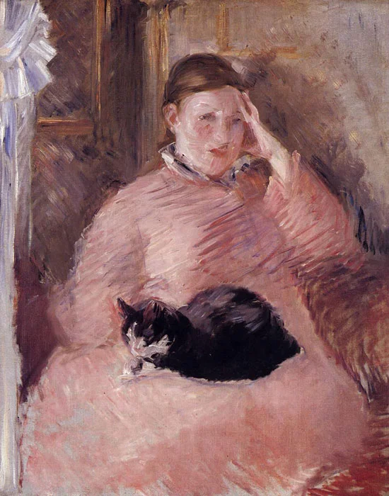 Édouard Manet, Woman with a Cat (1880-82), Tate collection