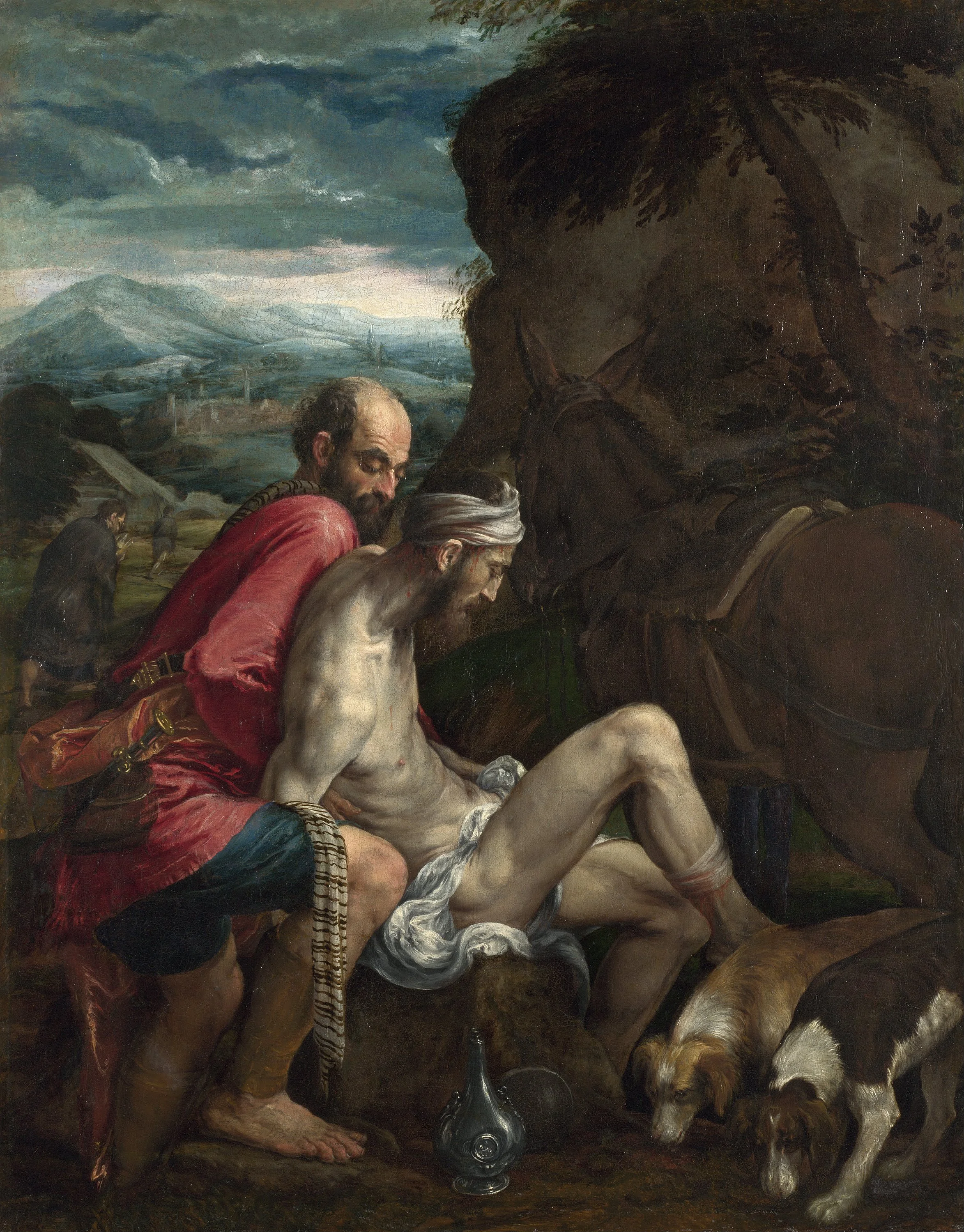 Jacopo Bassano, The Good Samaritan (1562-63), National Gallery