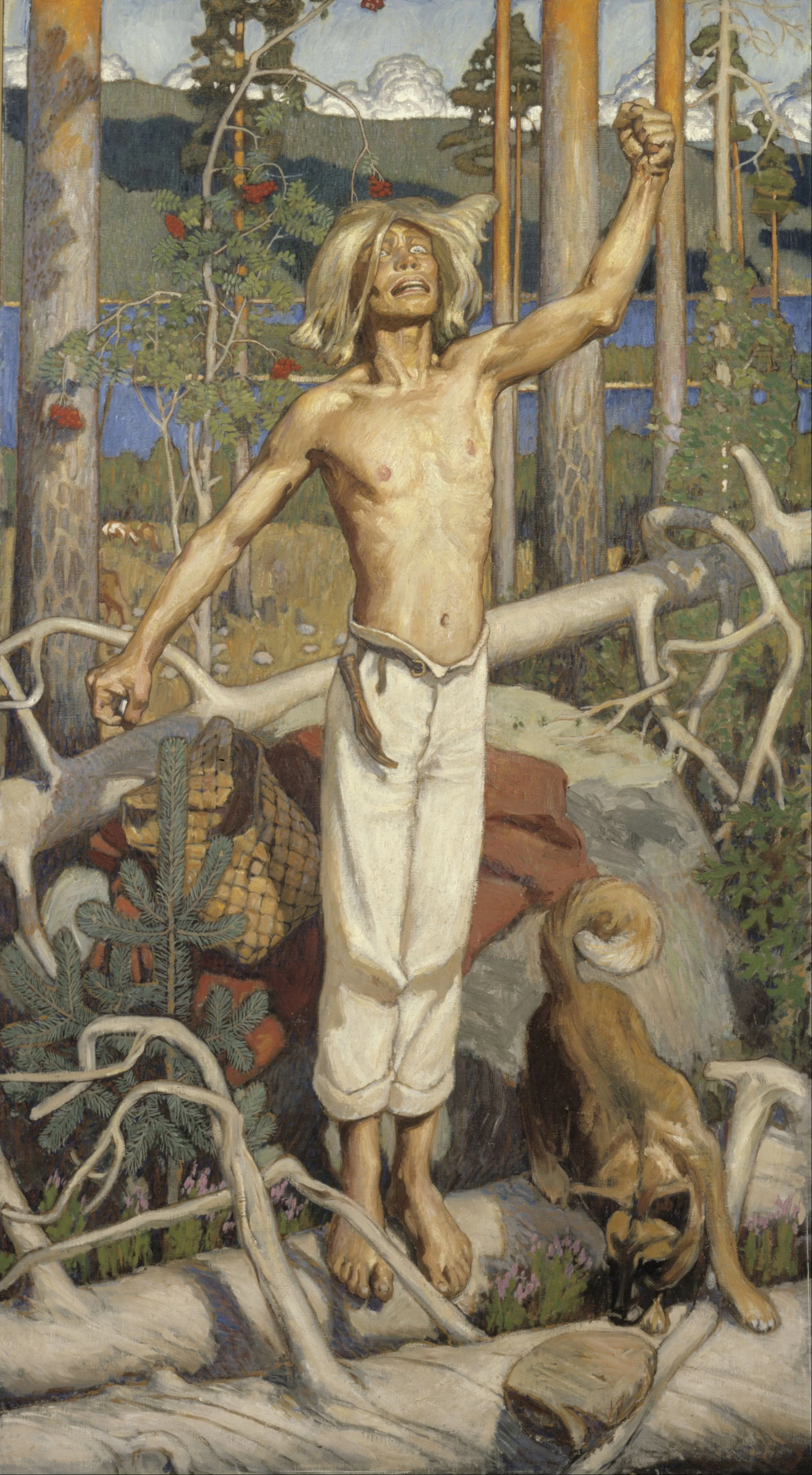 Akseli Gallén-Kallela, Kullervo Cursing (1899), Ateneum