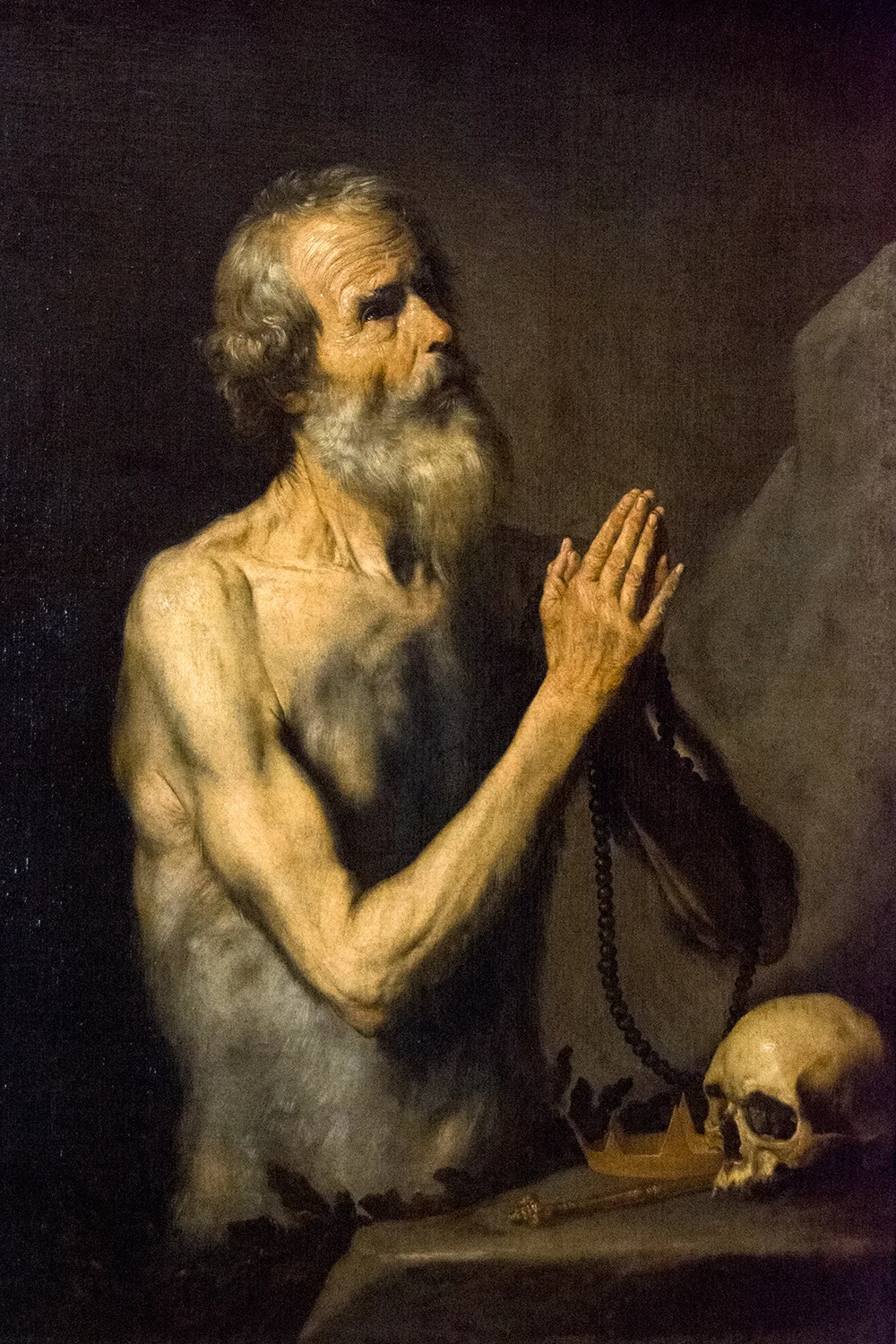 José de Ribera, St Onuphrius (1637)