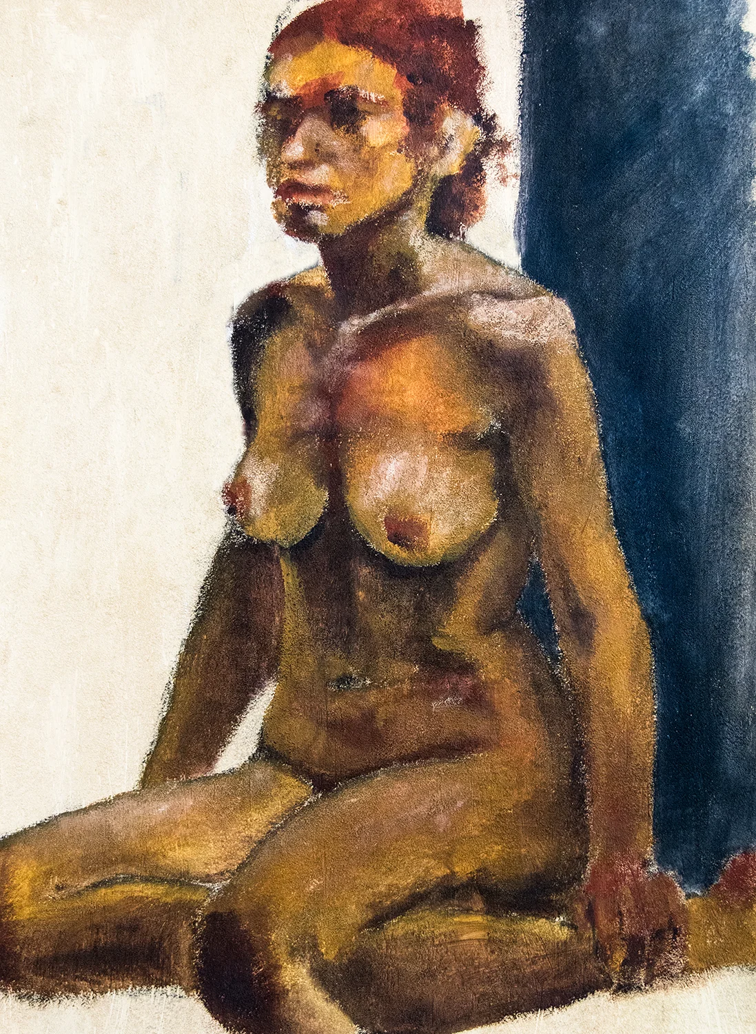 Acrylic on prepared paper, 84x59cm