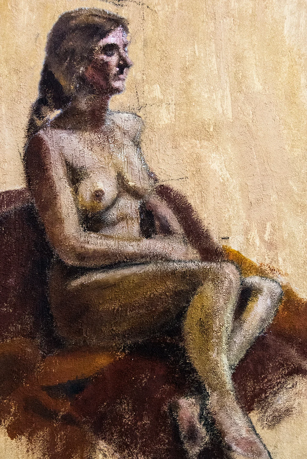 Acrylic on prepared paper, 84x59cm