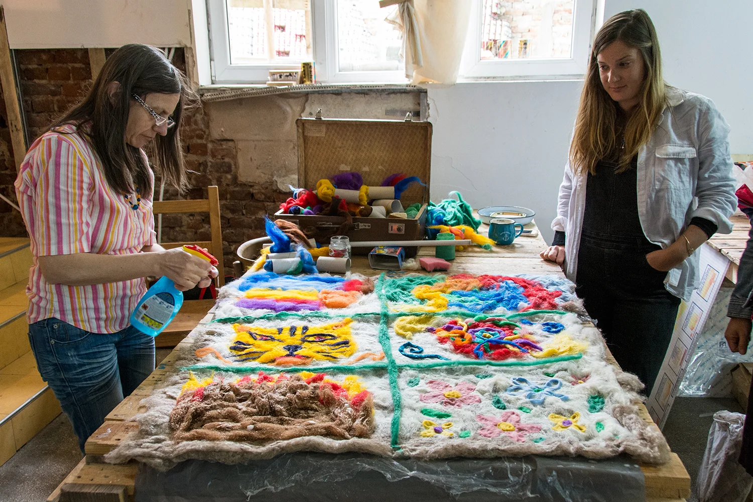 Felt-making workshop with Marieta Nedkova
