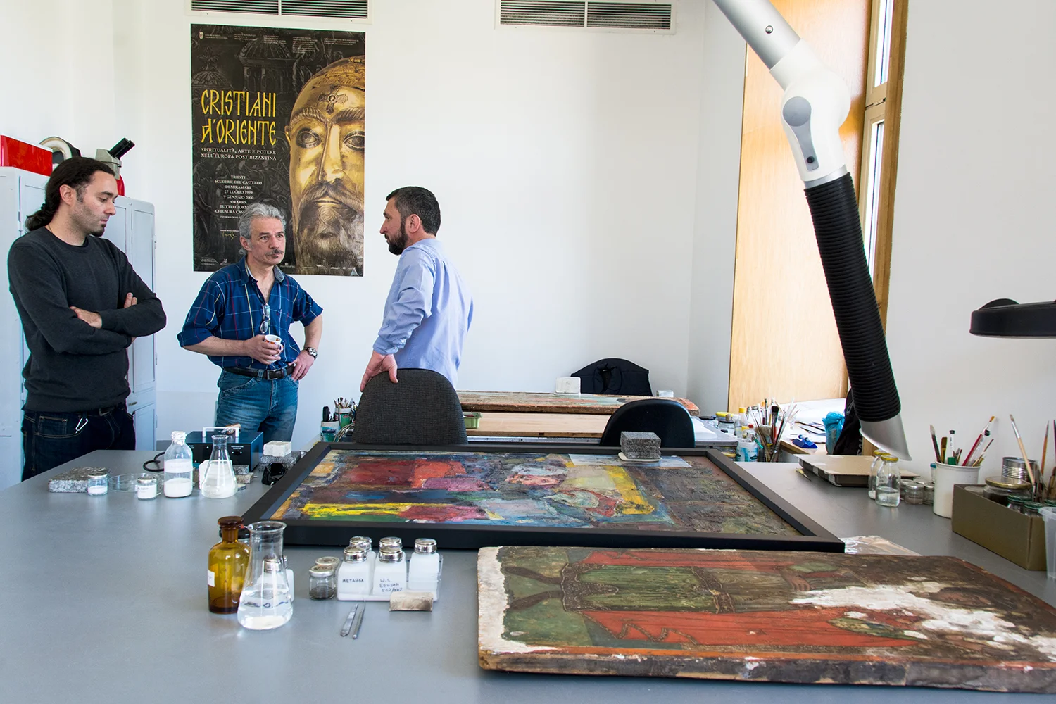The National Gallery's conservation department