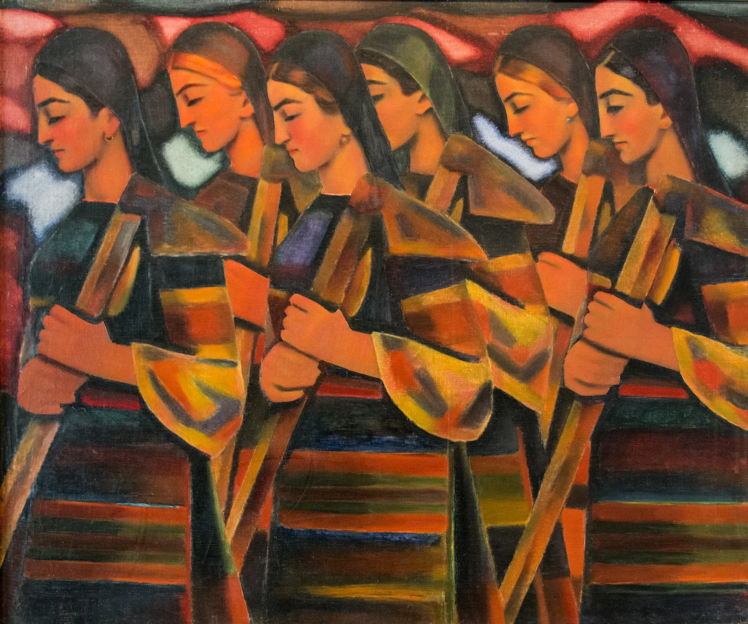 Vladimir Dimitrov, Women Hoers (1937)