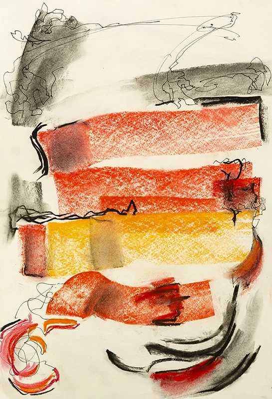 Rotulador, carboncillo y pastel sobre papel, A2 (59.4 x 42 cm)