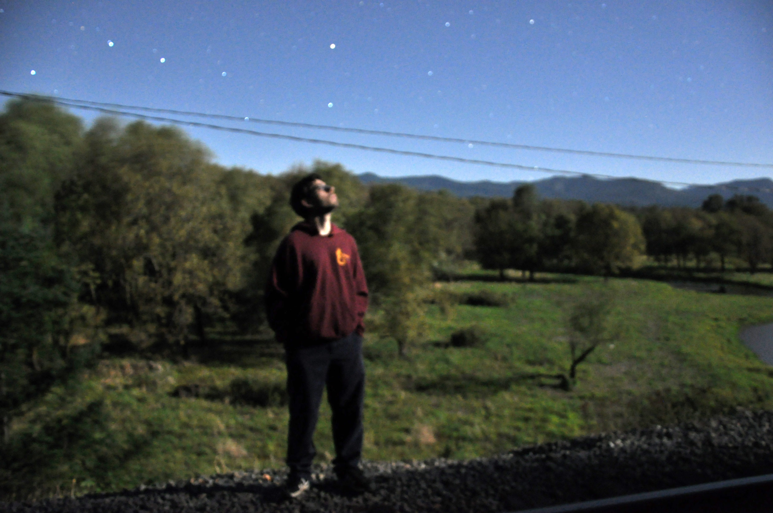 Look, the Big Dipper in the sky!