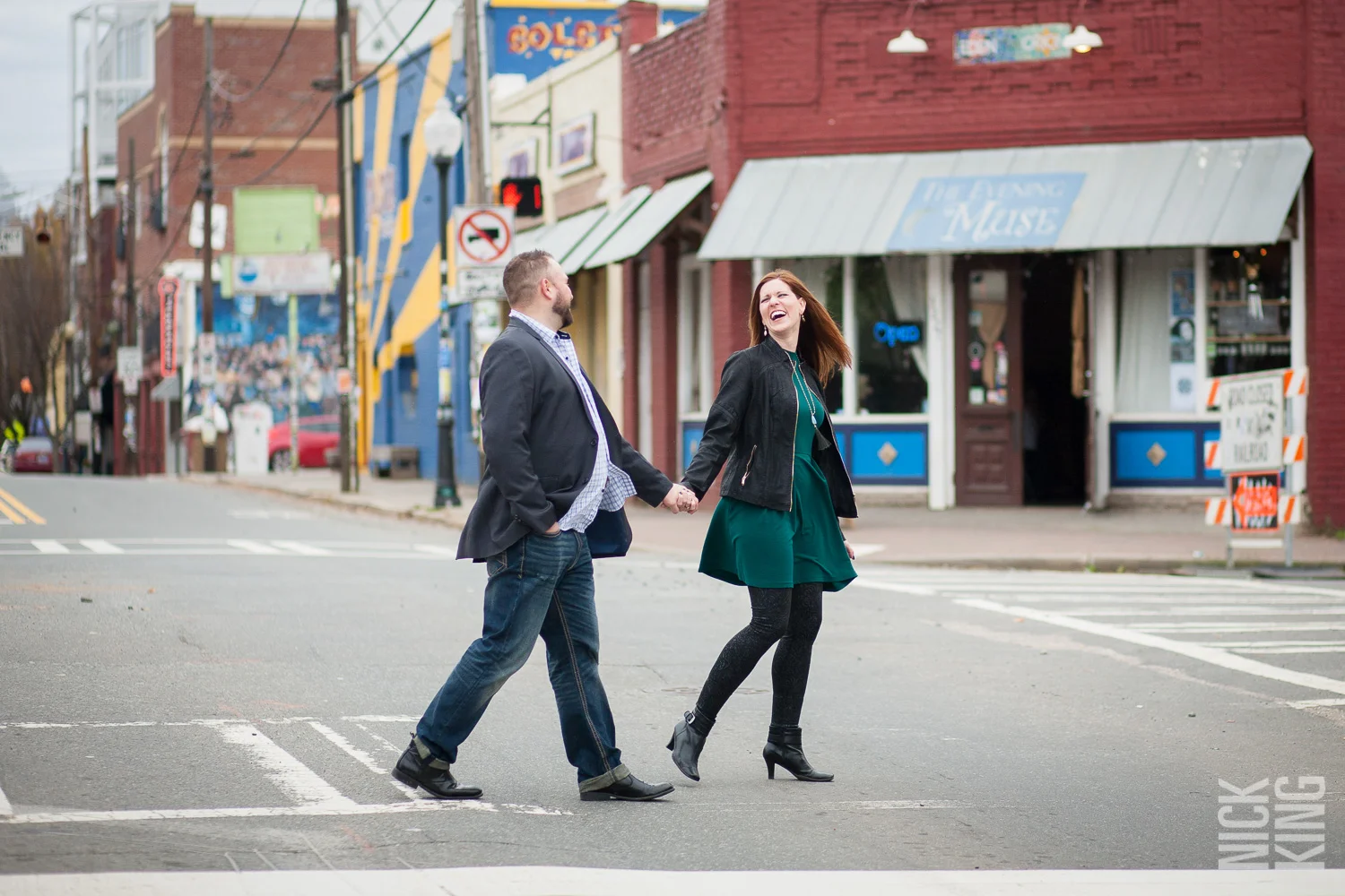 NoDa Engagement Photos