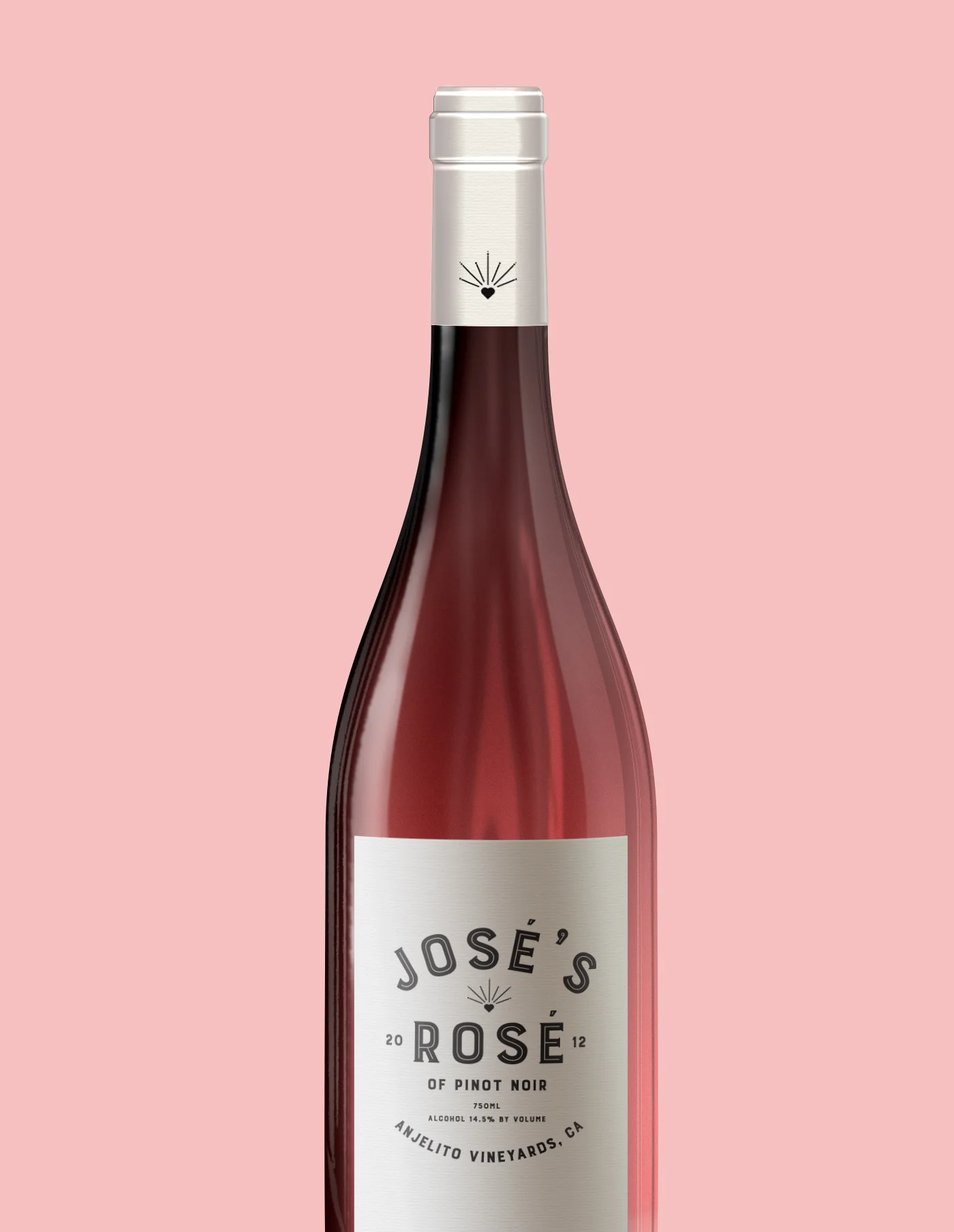 <em>Josè's Rosè</em><br>Wine label design