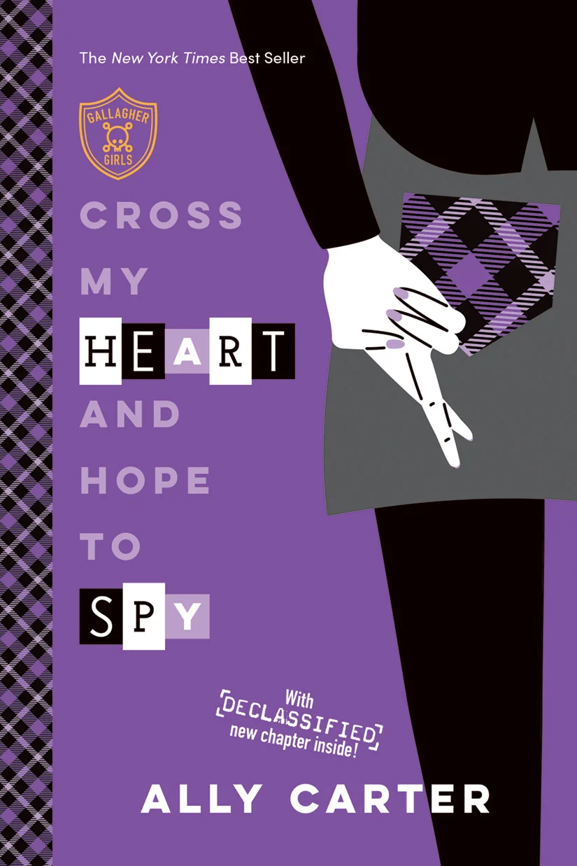 <em>Cross My Heart and Hope to Spy</em><br>Illustration and design<br>Disney-Hyperion<br>2016