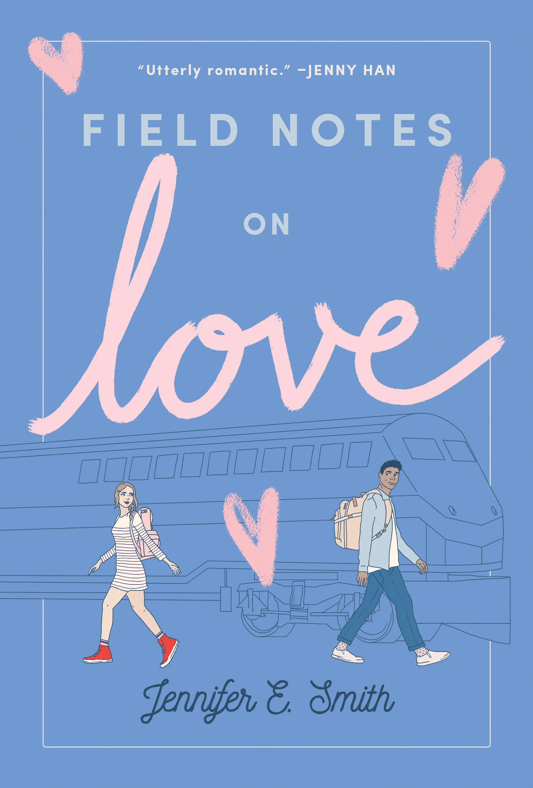 <em>Field Notes on Love</em> <br>Illustration, lettering, and design<br>Delacorte Press<br>2018
