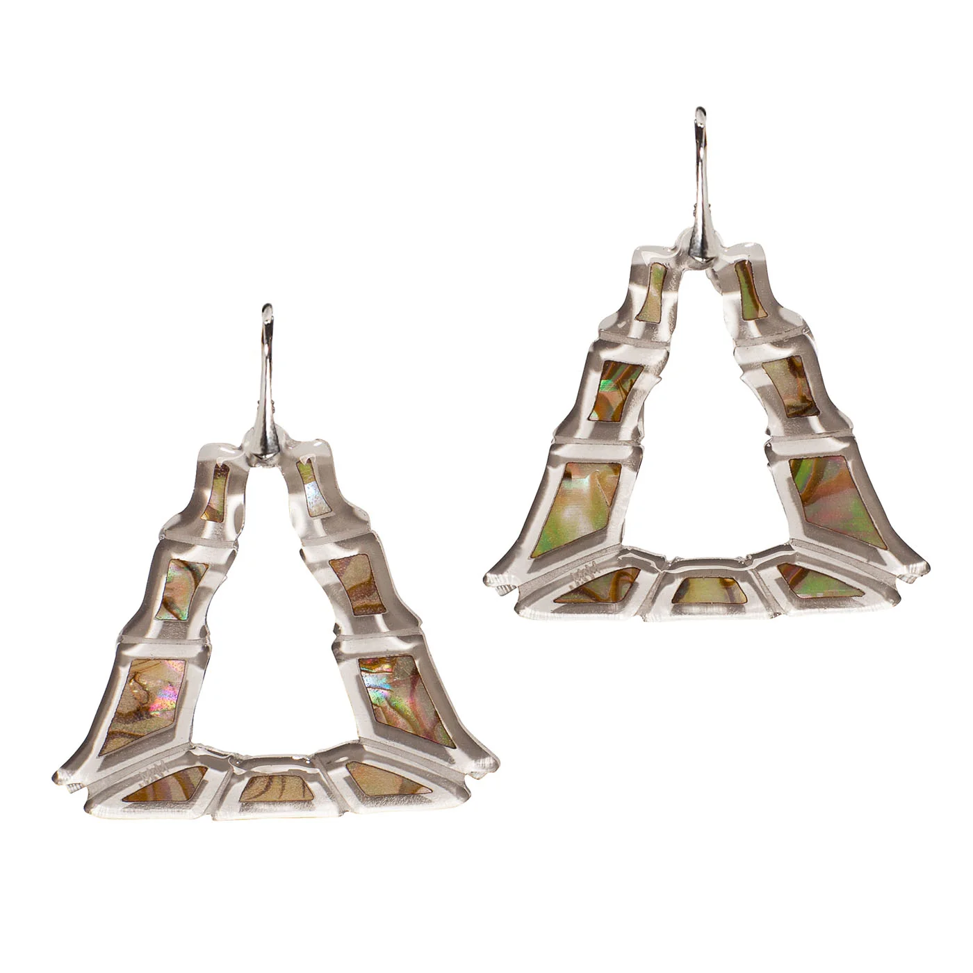 GLAMBOO Small Triangle Earrings