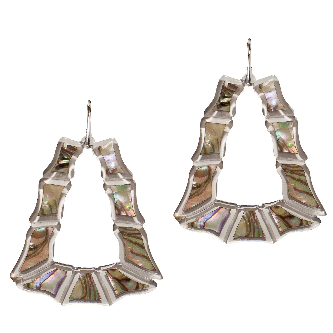 GLAMBOO Large Triangle Earrings