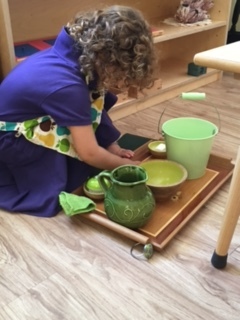 Cleaning a table