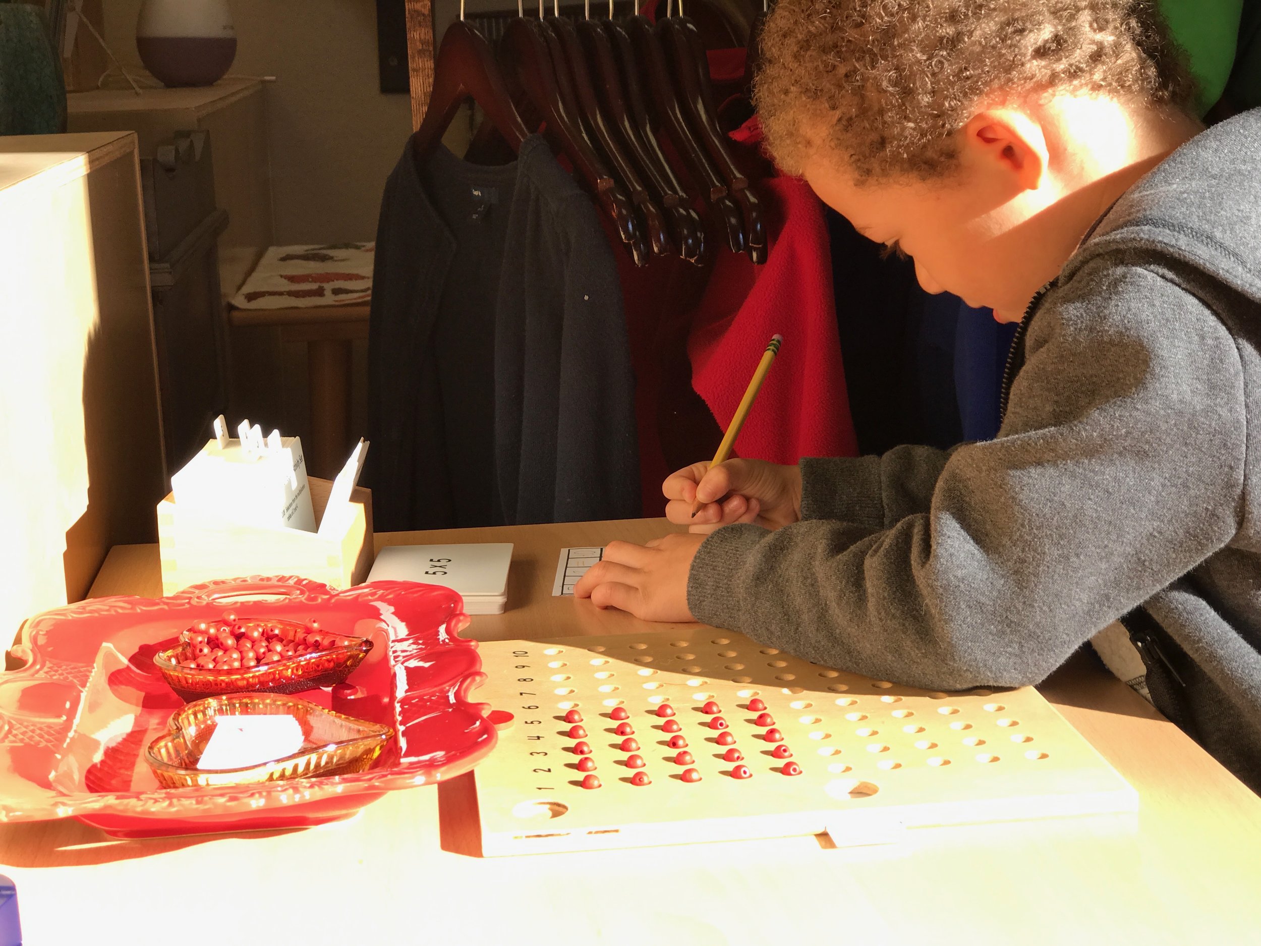 Multiplication Bead Board