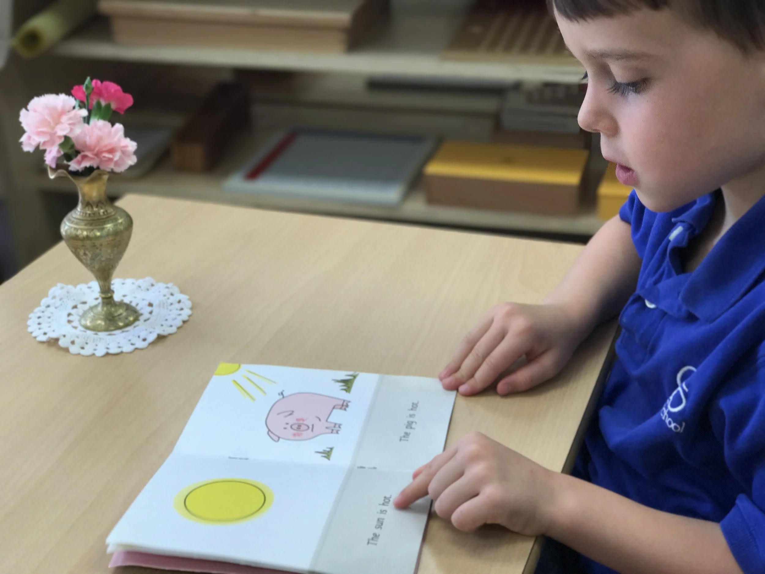 Emerging into reading