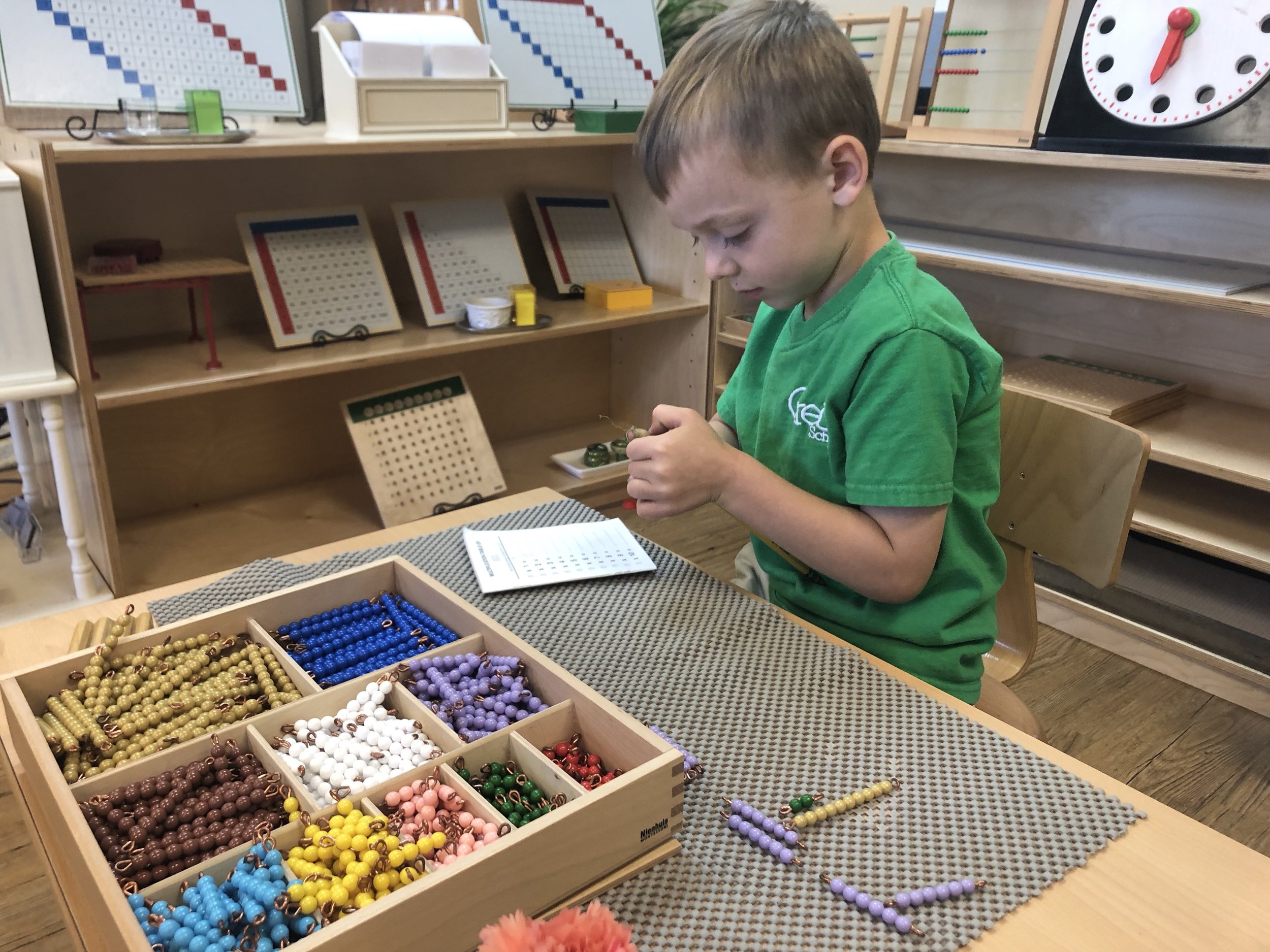 Multiplication bead bars
