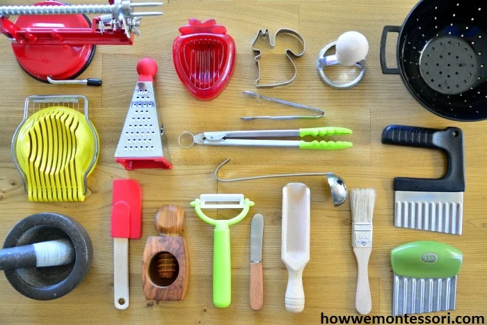 A great place to order these tools is on a Montessori website forsmallhands.com or their sister site montessorriservices.com Another great place is the local Bed Bath & Beyond.