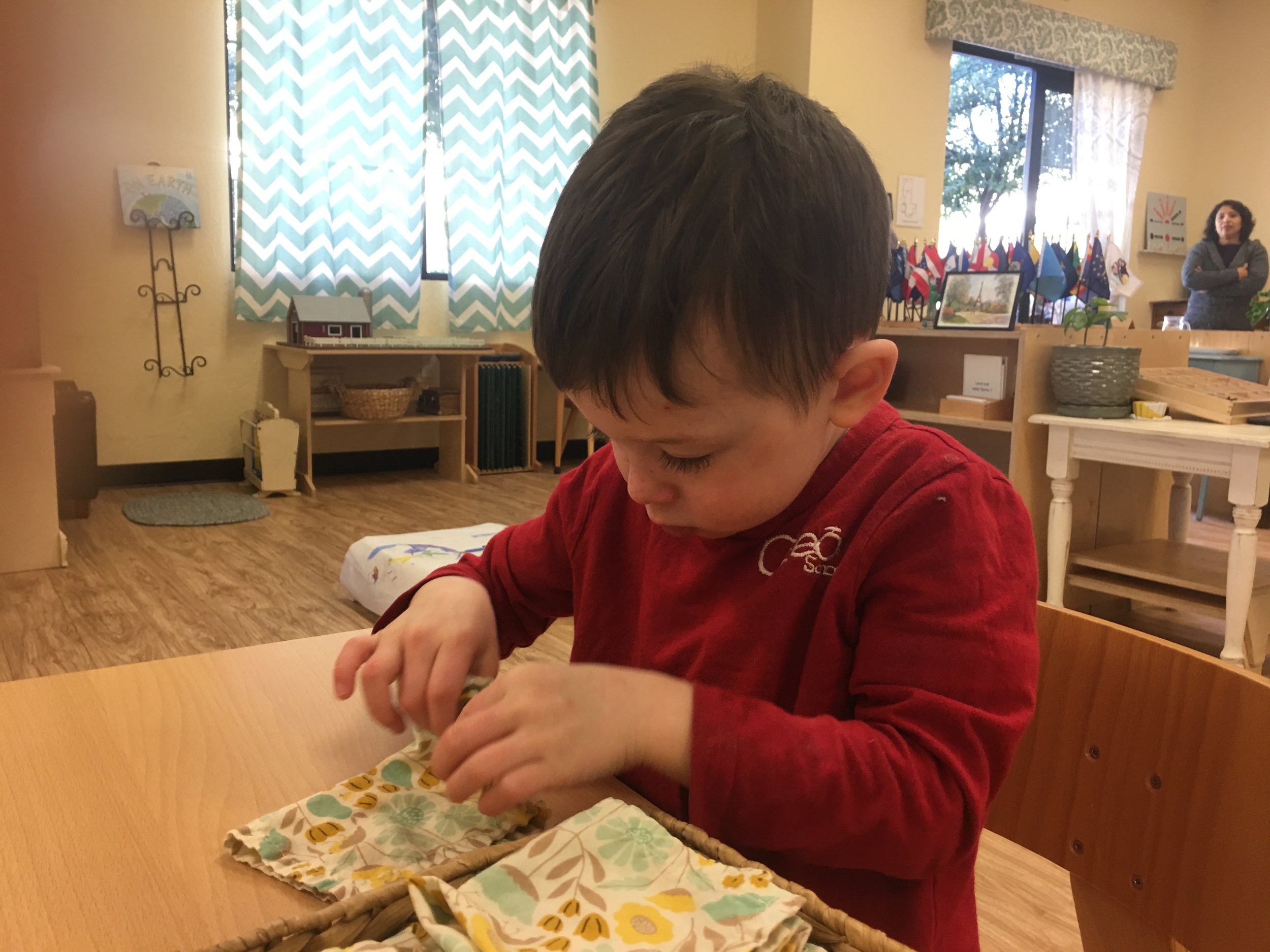 Folding Napkins