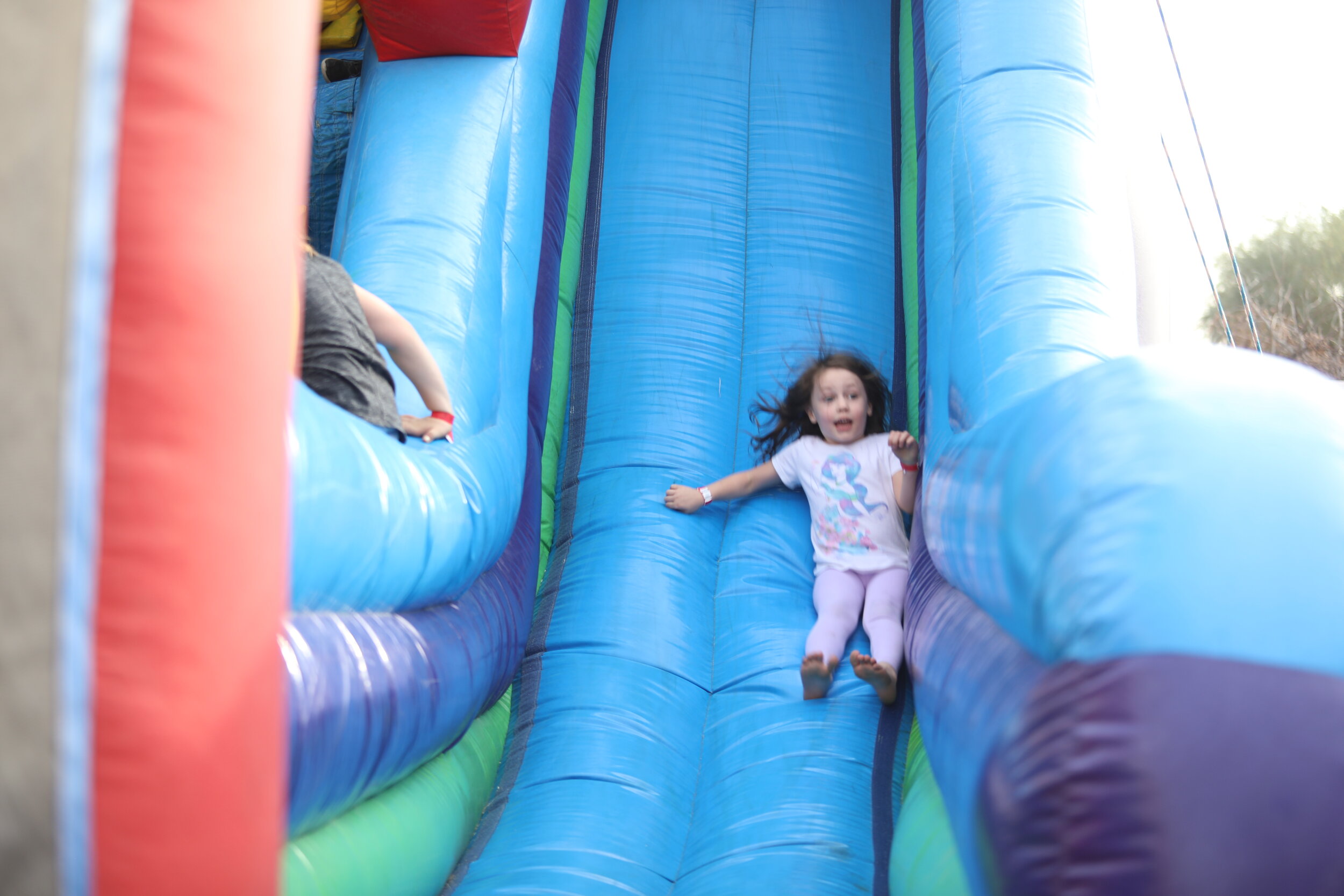 Giant Slide Fun!
