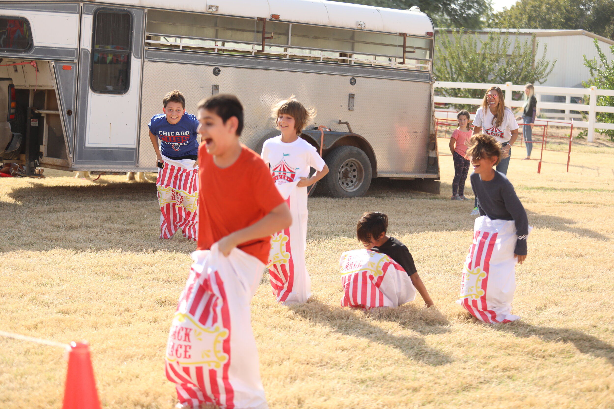 Sack Races!!