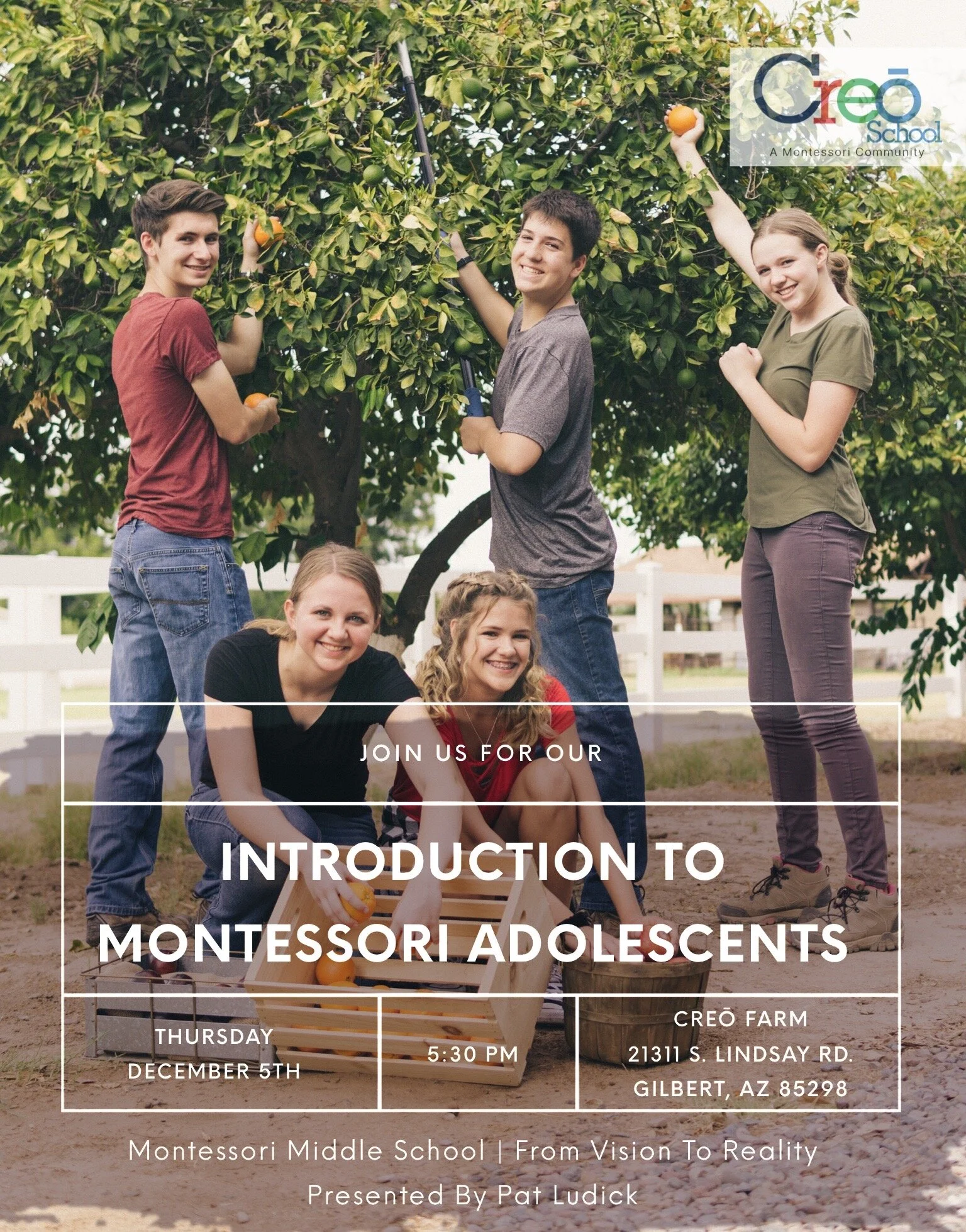 Creo Middle School Program!