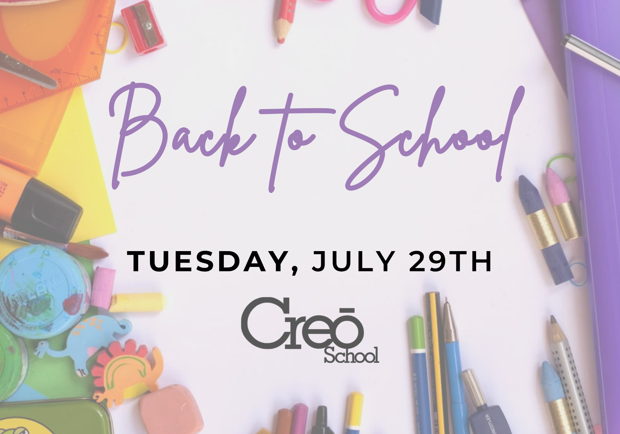 MAIN: First Day of School